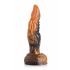 Creature Cocks Ravager - gestructureerde siliconen dildo - 20 cm (oranje)