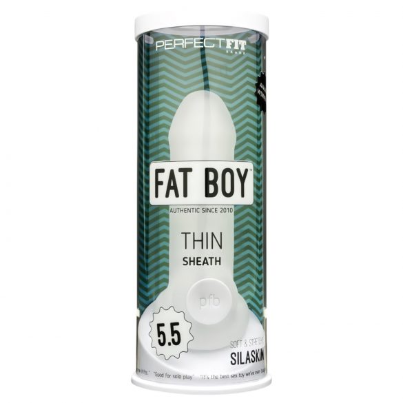 Fat Boy Thin - penismantel (15 cm) - melkwit