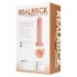 REALROCK - Realistische zuignap vibrator - natural (20,5cm)