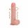 REALROCK - roterende vibrator - natuurlijk (20,5cm)