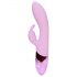 Loveline - oplaadbare, konijnenoor clitorisstimulator vibrator (roze)