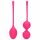 Loveline - verzwaarde geishaballen set - 2-delig (roze)