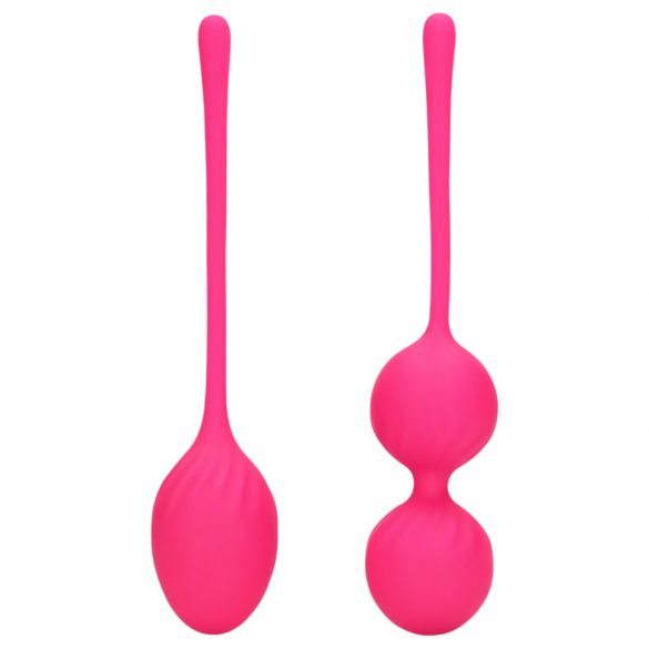 Loveline - verzwaarde geishaballen set - 2-delig (roze)