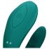 Loveline - oplaadbare, waterdichte, draadloze stelletjesvibrator (groen)