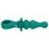 Loveline - oplaadbare, parelvormige anale vibrator (groen)