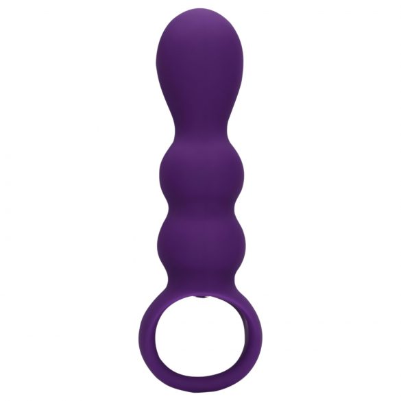 Loveline - oplaadbare, bolvormige anale vibrator (paars)