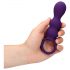 Loveline - oplaadbare, bolvormige anale vibrator (paars)