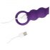 Loveline - oplaadbare, bolvormige anale vibrator (paars)