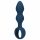 Loveline - anale dildo met handgreep - medium (blauw)