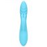 Loveline - waterdichte vibrator met konijntje clitorisstimulator (blauw)