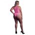 Ouch! - fluorescerend lingerie set (roze)