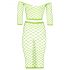 Ouch! - fluorescerende rok en top (neon groen)