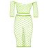 Ouch! - fluorescerende rok en top (neon groen)