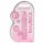 REALROCK - doorzichtige realistische dildo - roze (15cm)