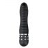 Easytoys Diamond Geribbeld - ribbel staaf vibrator (zwart)