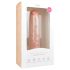 Easytoys - extra grote zuigvoet dildo (28,5cm) - naturel