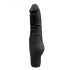 Easytoys Power Vibe - normale siliconen penis vibrator (zwart)