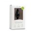 Easytoys Pointy Plug - anale plug met trekkoord - medium (zwart)