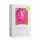 Easytoys Diamond - witte stenen anale plug (medium) - roze