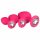 Easytoys Diamond - anaal plug set (pink)