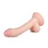 Real Fantasy Vince - dildo met balzak en voorhuid - 19,5 cm (natuurlijk)