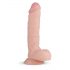 Real Fantasy Glynn - realistische dildo met balletjes - 25 cm (natuurlijk)