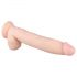 Real Fantasy Dwane - oplaadbare, realistische vibrator - 31 cm (natuurlijk)