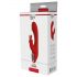 Rode Revolutie Artemis - vibrator met clitorisstimulator (rood)