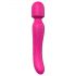 Vibes of Love Wand - oplaadbare, verwarmende, masserende vibrator (roze)