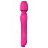 Vibes of Love Wand - oplaadbare, verwarmende, masserende vibrator (roze)