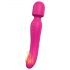 Vibes of Love Wand - oplaadbare, verwarmende, masserende vibrator (roze)