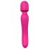 Vibes of Love Wand - oplaadbare, verwarmende, masserende vibrator (roze)