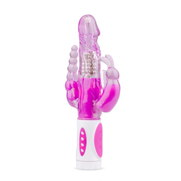 Easytoys Raving Rabbit - 3-in1 Vibrator (roze)