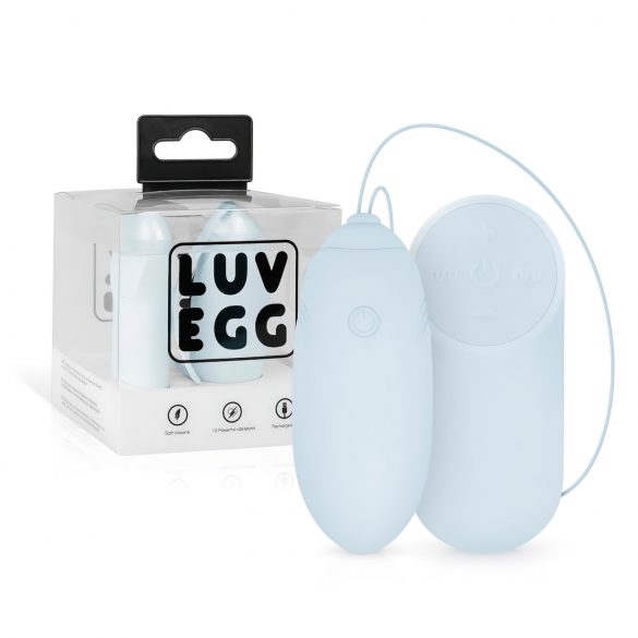 LUV EGG - oplaadbare, draadloze vibrerende ei (blauw)