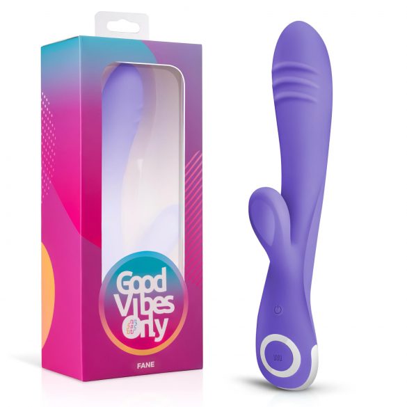 Good Vibes Only Fane Rabbit - vibrator met clitorisstimulator (paars)