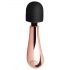 Mini Baguette Rosy Gold - vibrateur massant rechargeable (or rose)