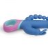 PMV20 Vice Dubbel - draaiende drievoudige vibrator (blauw)