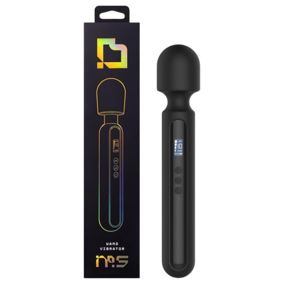 BLAQ - digitale massage vibrator (zwart)