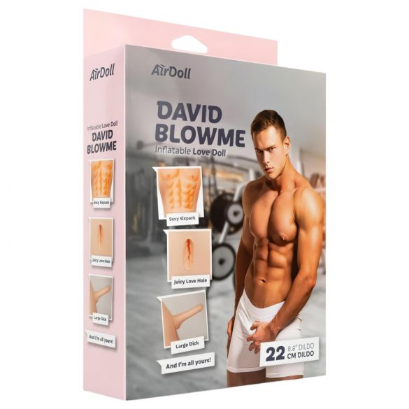 Poupée Gonflable David Homme Naturel - AirDoll