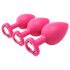 Flirts anale trainingskit - anale plug set (3 stuks) - roze