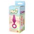 Flirts Pull Plug - kleine anale plug (roze)