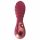 Dinky Jody F. Mini - oplaadbare, geribbelde mini vibrator (rood)