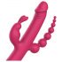 Dreamtoys Anywhere Pleasure Vibe - oplaadbare, 4-armige vibrator (roze)