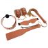 Blaze Elite - BDSM set - 5-delig (cognac)