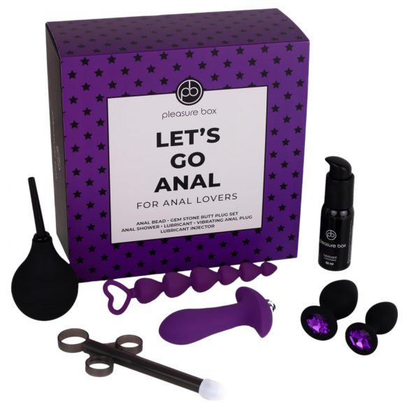 Pleasure Box Let's Go Anale - complete anale set - 7-delig