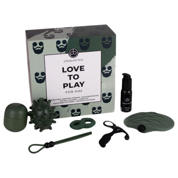 Pleasure Box Love to Play - masturbatorset - 6-delig