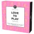 Pleasure Box Liefhebben om te Spelen - vibrator set - 6-delig (roze-paars)