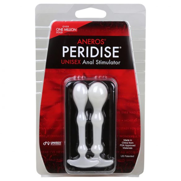 Aneros Peridise - anale dildo set - 2 stuks (wit)