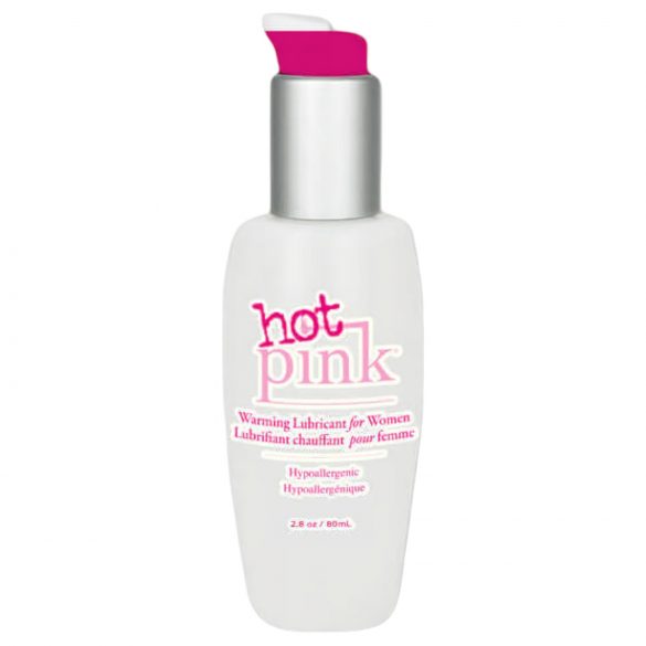 Hot Pink - waterbasis verwarmende glijmiddel (80 ml)