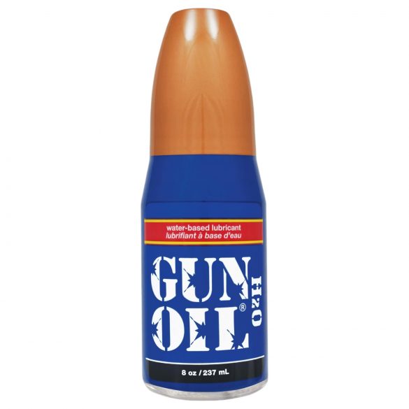 H2O Gun Oil - stimulerende en tintelende waterbasis glijmiddel (237ml)